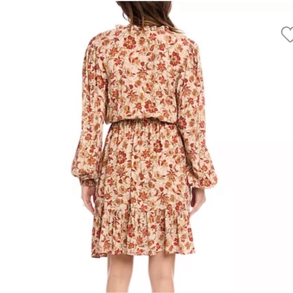 Karen Kane 100% Viscose Midi Boho Dress - Picture 6 of 13